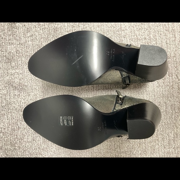 Veto Cuoio metallic leather booty never worn - Picture 3 of 4